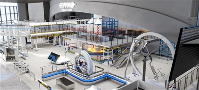 Indoor Space Theme Park Infinite Cosmos